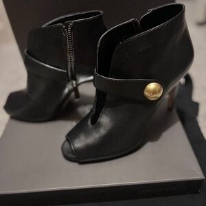 Michael Kors open toe booties